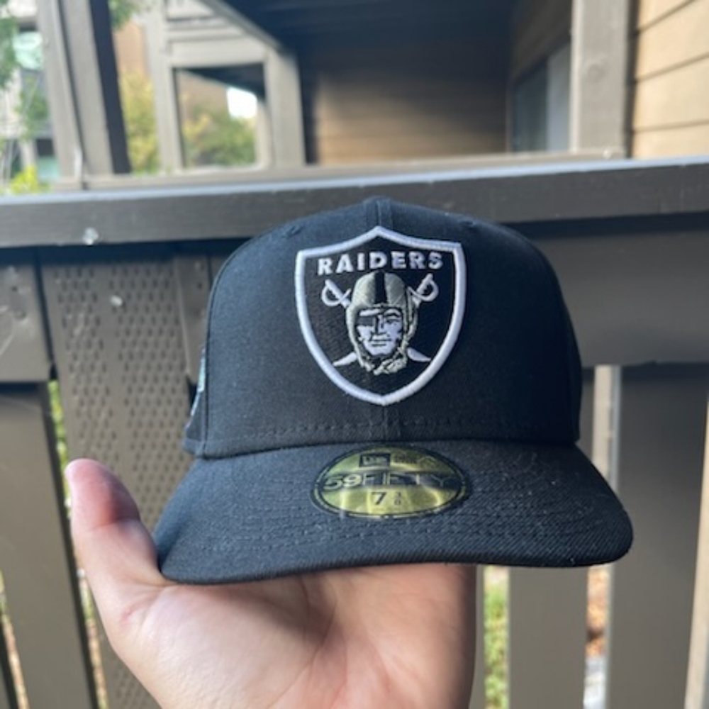 Las Vegas raiders patch hat